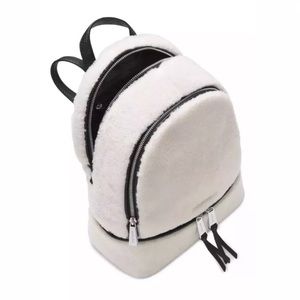 Michael Kors Bags - Michael Kors Rhea Med Leather Fur Black & White Michael Kors Bags - Michael Kors Rhea Med Leather Fur Black & White